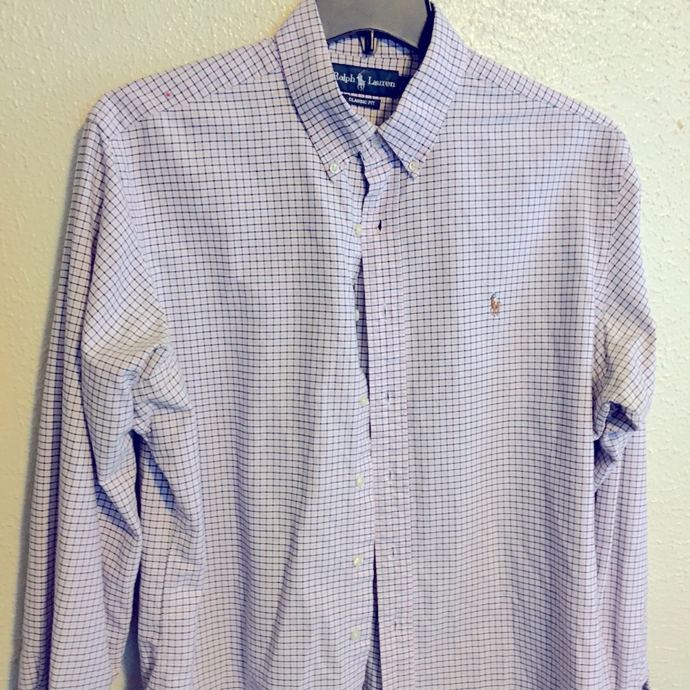 Ralph Lauren button down long sleeve shirt